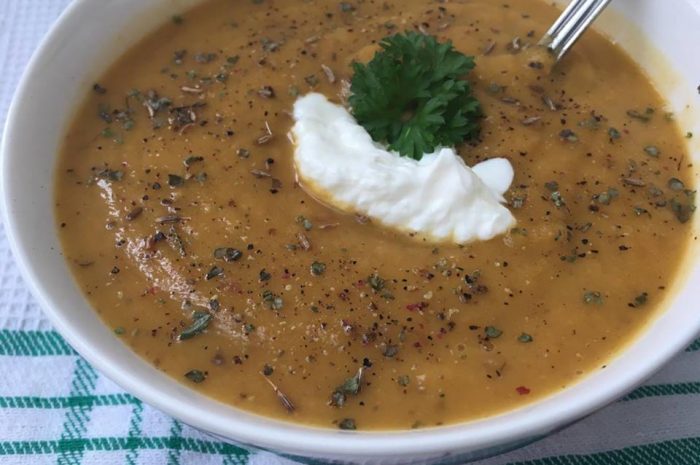 Zupa – krem z batatów