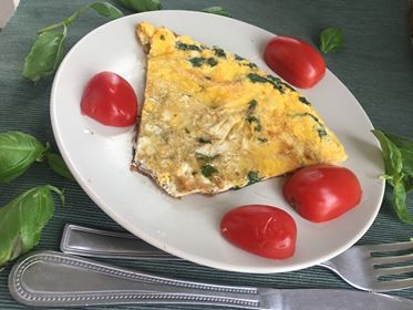 Błyskawiczny omlet śniadaniowy